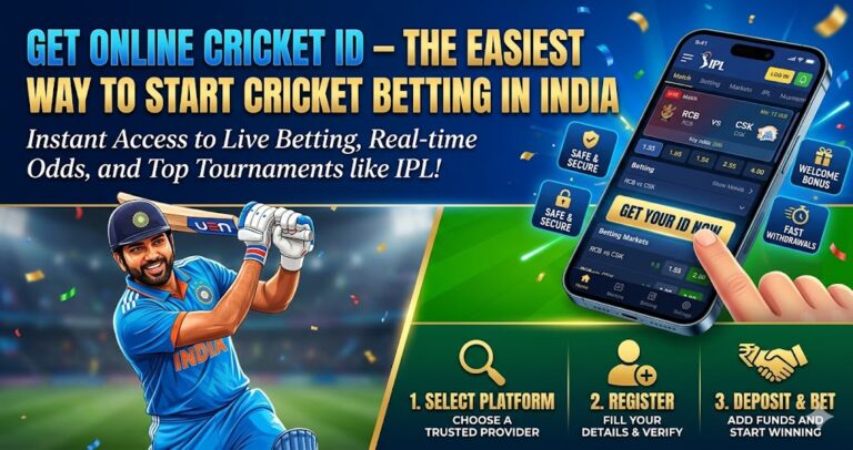 Get Online Cricket ID – The Easiest Way to Start Cricket Betting in India