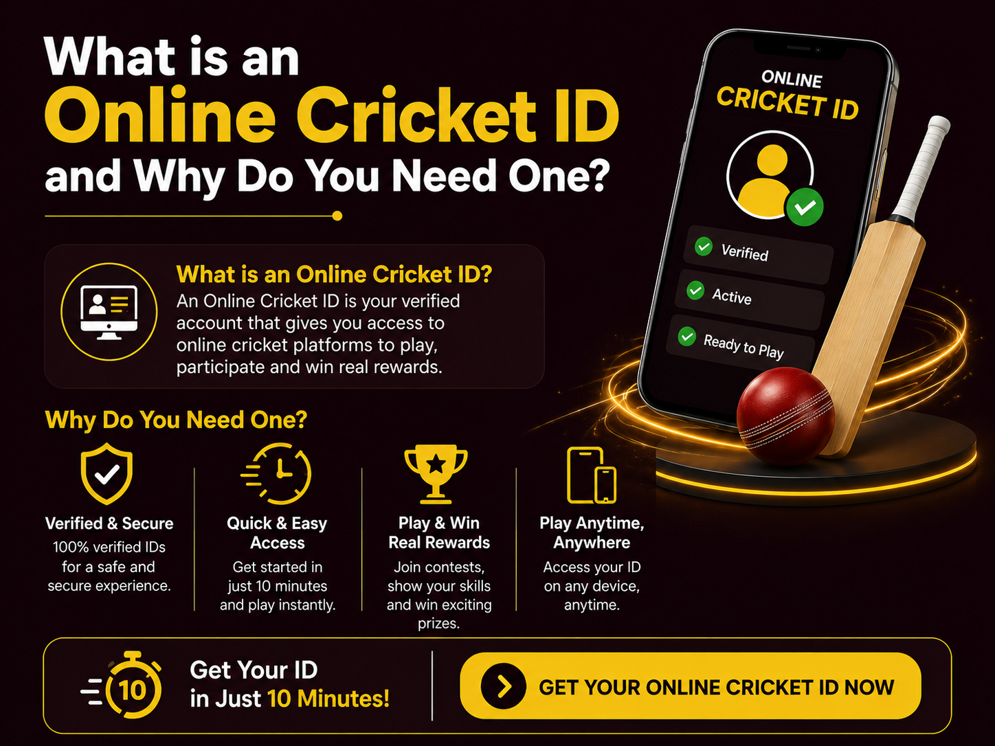 What is an Online Cricket ID and Why Do You Need One