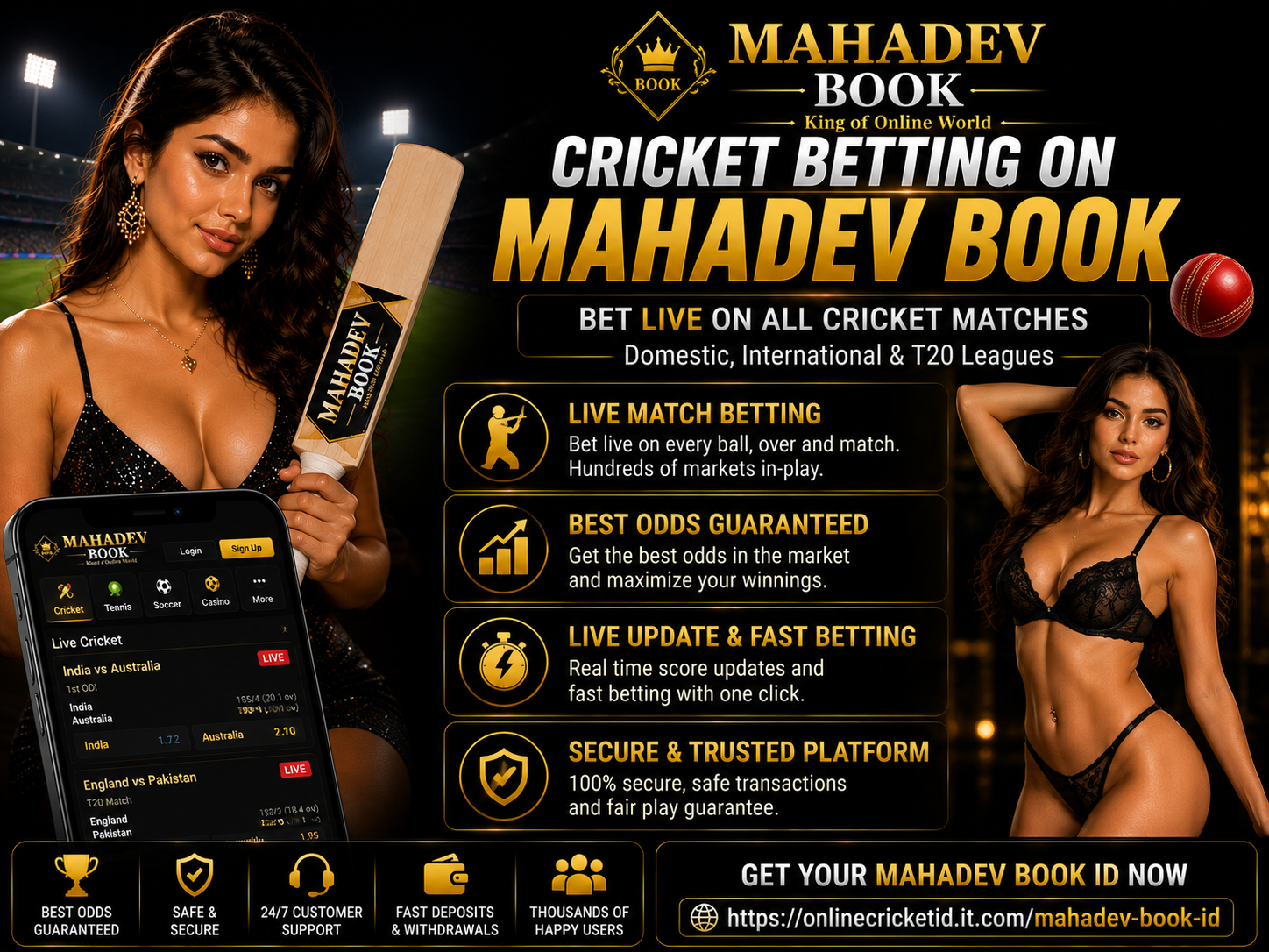 Cricket Betting on Mahadev Book