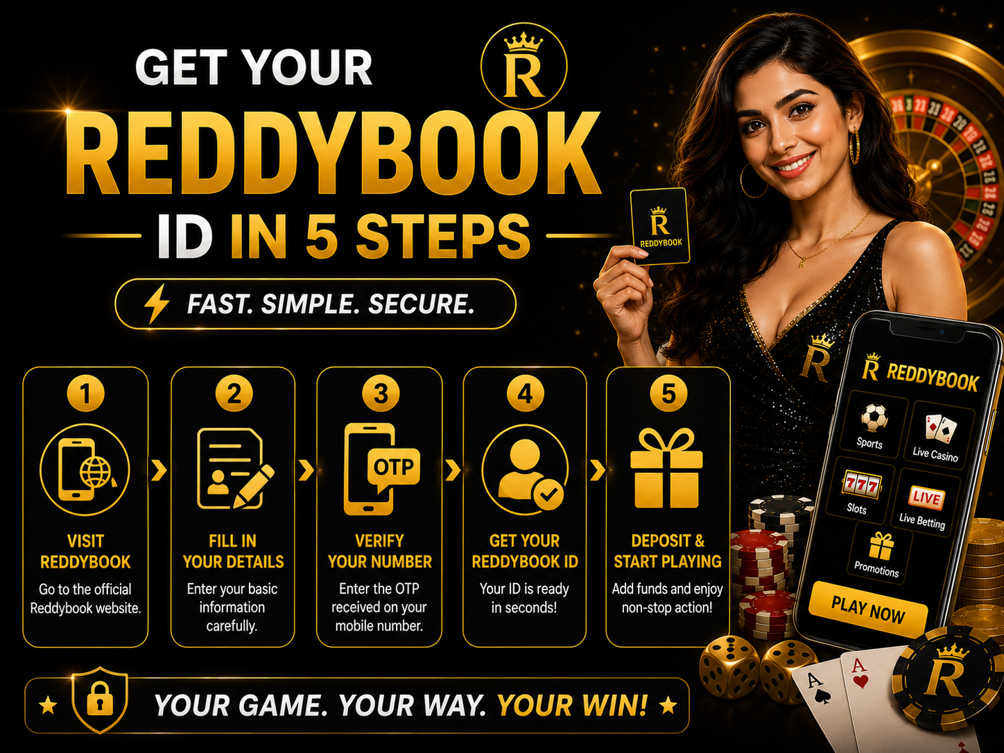 Get Your Reddybook ID in 5 Steps