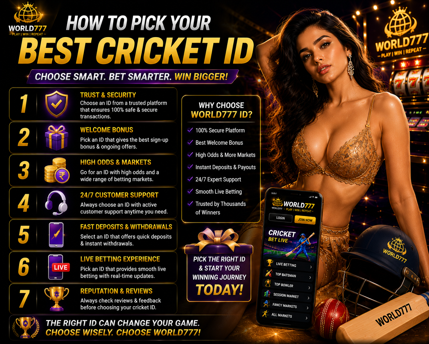 How to Pick Your Best Cricket ID​