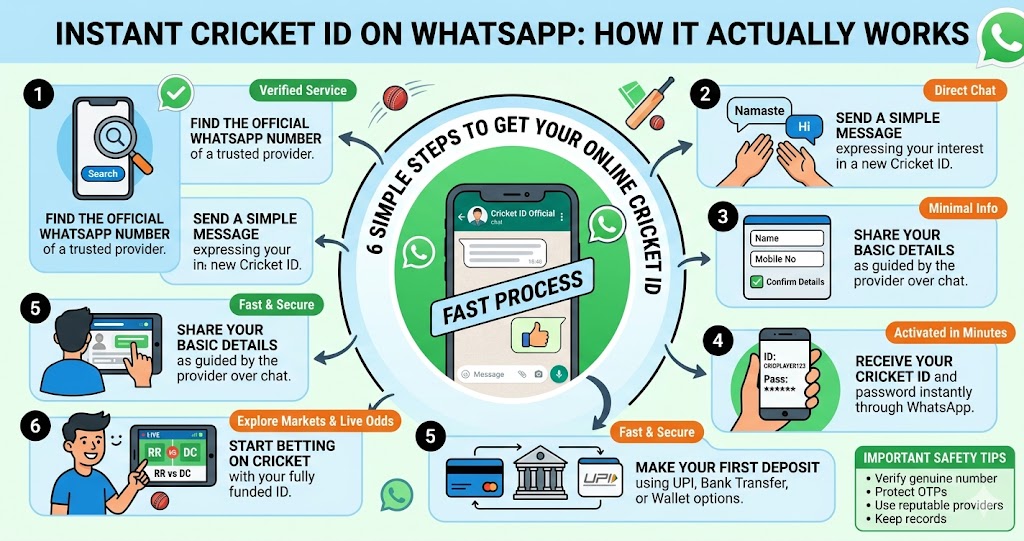 Instant Cricket ID on WhatsApp — How It Actually Works