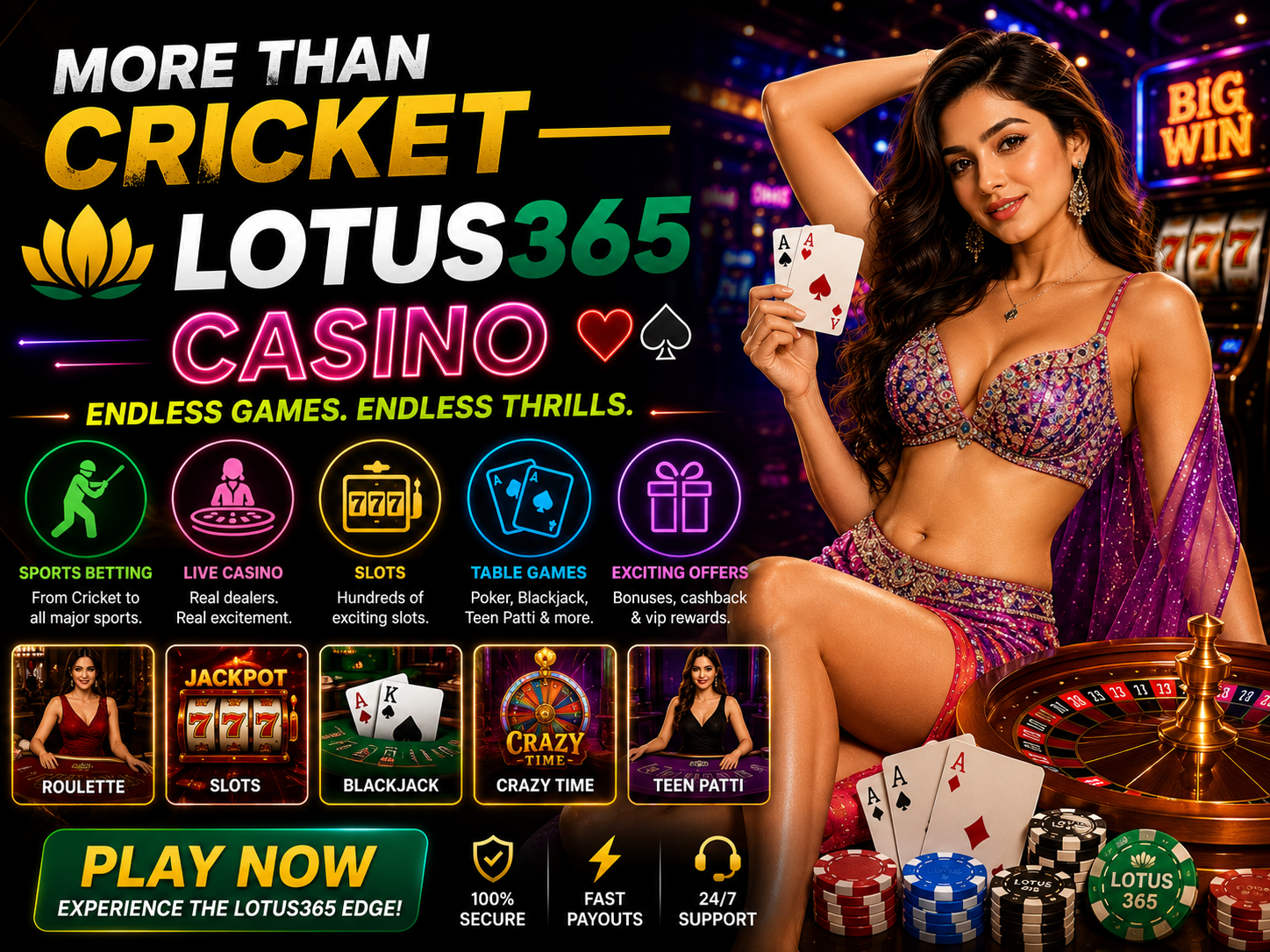 More Than Cricket — Lotus365 Casino​