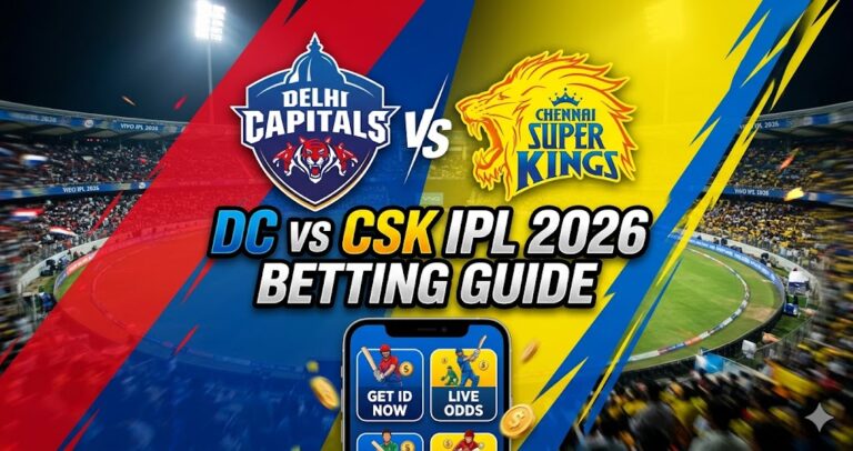 Online Cricket ID Provider — DC vs CSK IPL 2026 Betting Guide