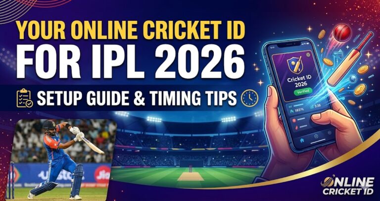 Online Cricket ID for IPL 2026 — Setup Guide & Timing Tips