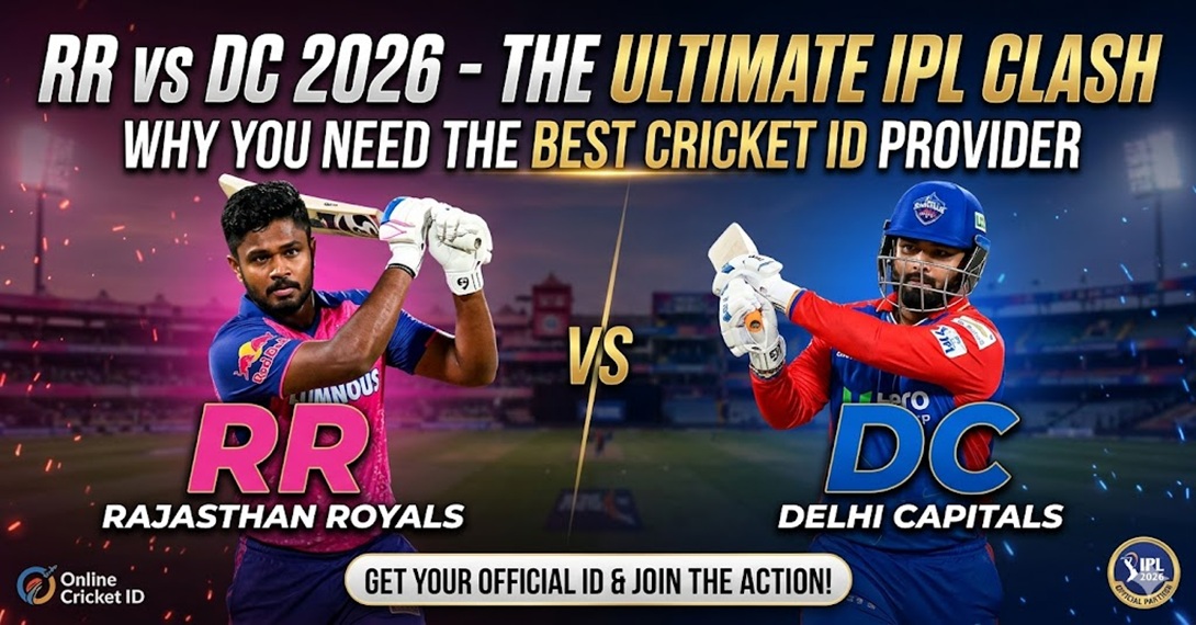 RR vs DC 2026 — Why You Need the Best Cricket ID Provider for This IPL Clash