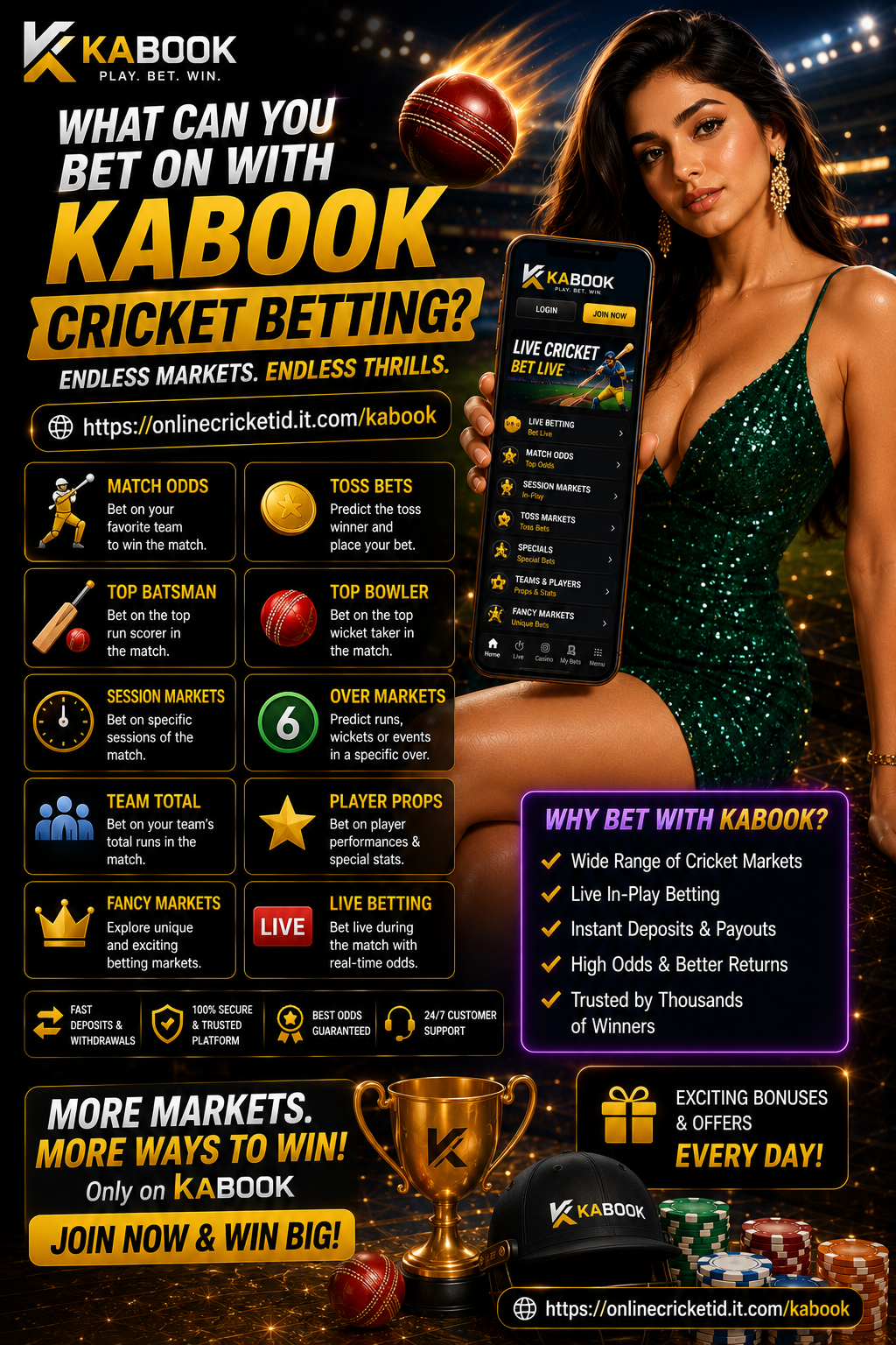 What Can You Bet On With Kabook Cricket Betting