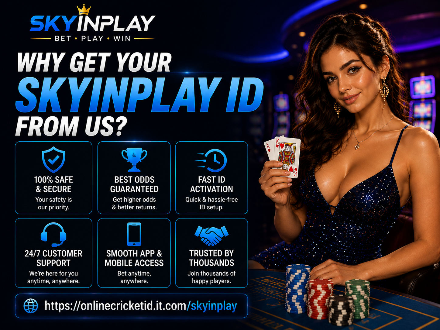 Why Get Your Skyinplay ID From Us