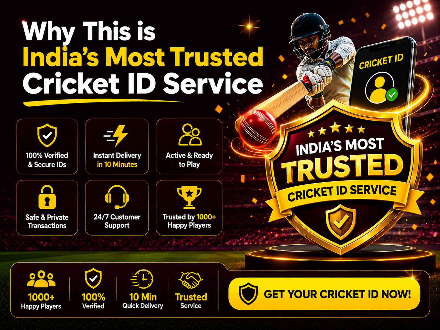 Why This is India's Most Trusted Cricket ID Service